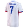Francie Griezmann 7 Venkovní ME 2024 - Fotbalové Dresy (S/S)
